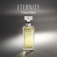 Spray action of Calvin Klein Eternity for Women for quick refresh