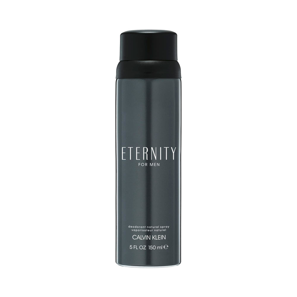 Calvin Klein Eternity Men Deodorant Spray with mandarin note for a fresh, confident start.