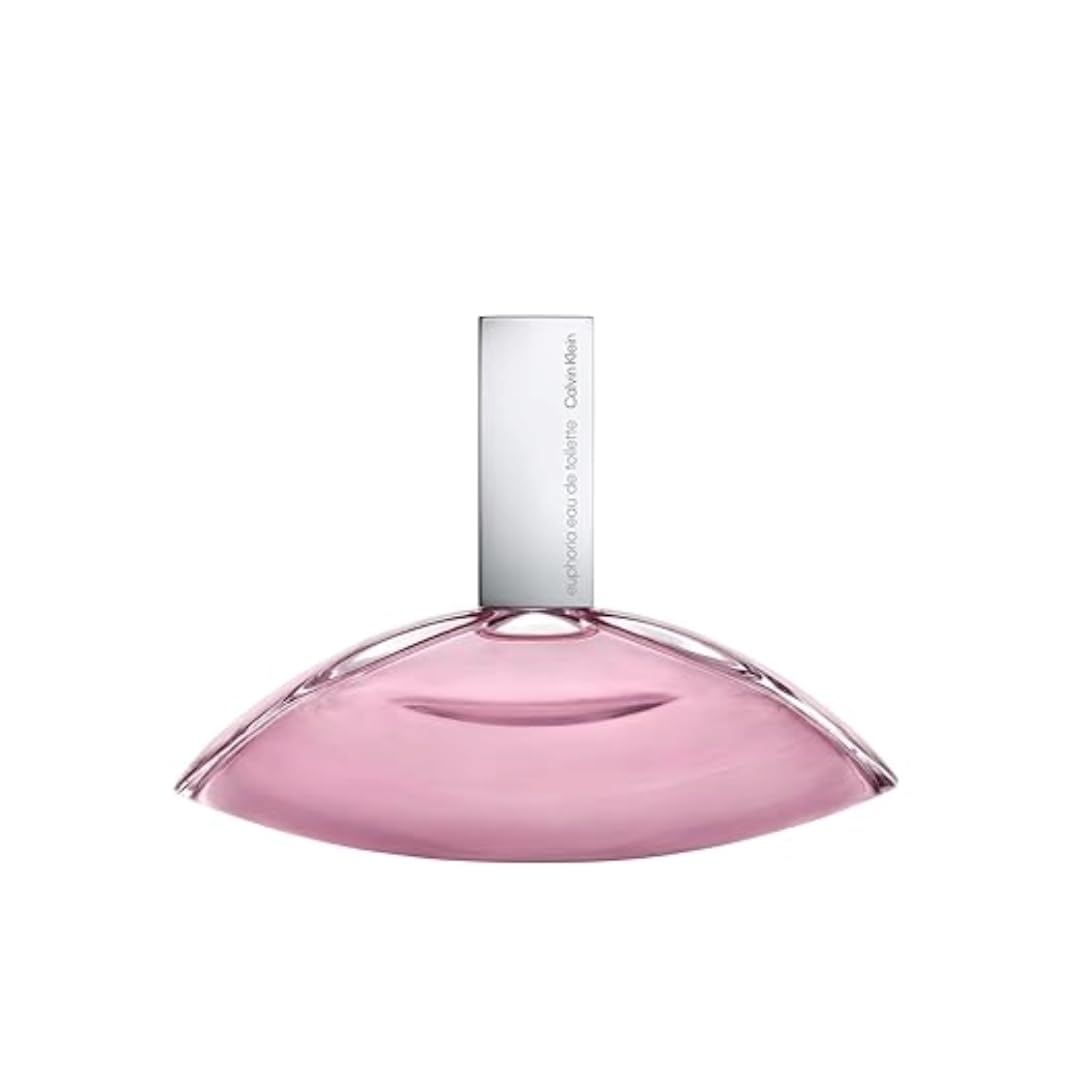 Calvin Klein Euphoria bottle front, elegant amber silhouette for evening wear