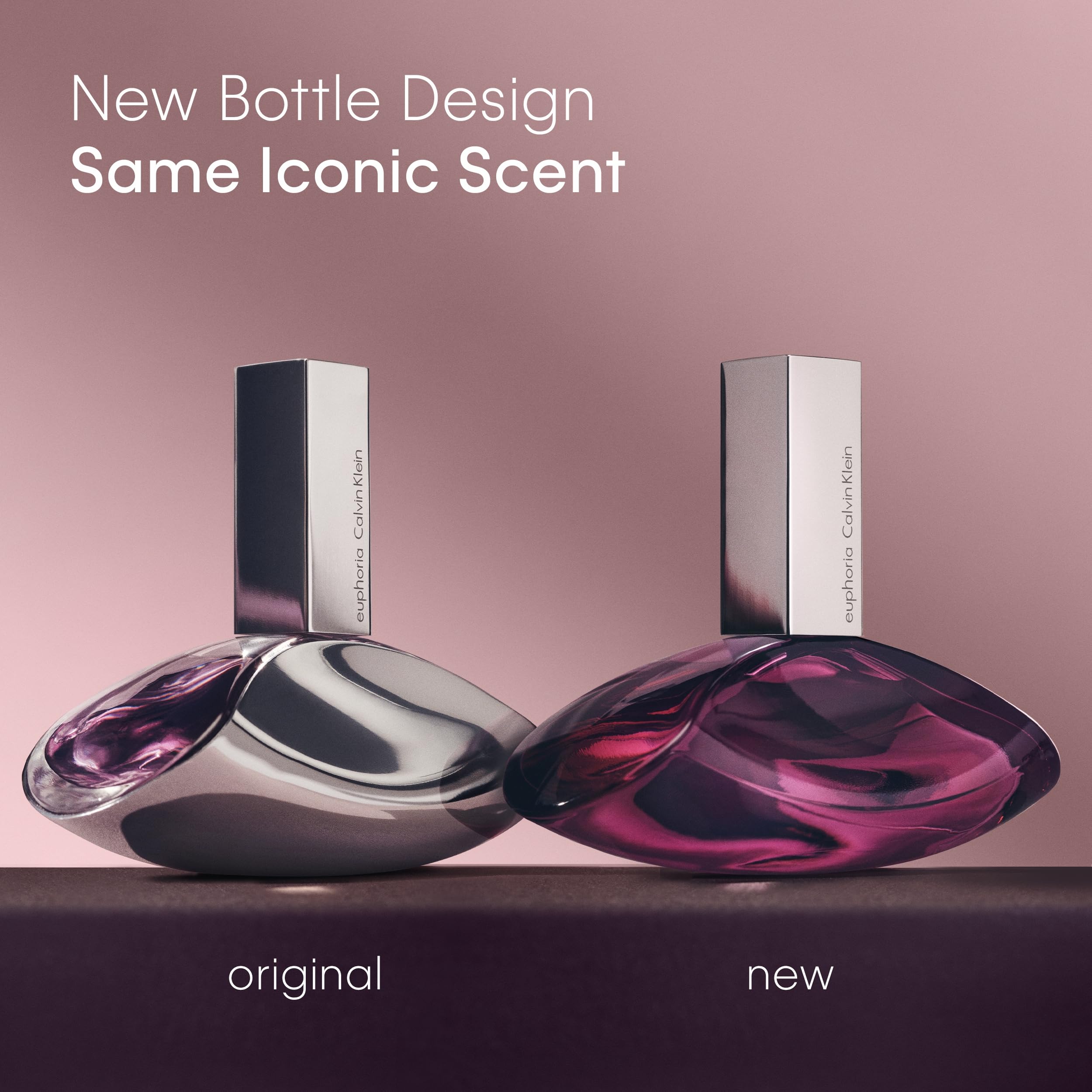 Calvin Klein Euphoria pomegranate note highlighted for a bold opening.