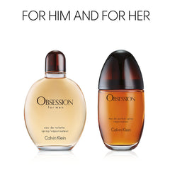 Calvin Klein Obsession for Men mid notes scene showcasing sage and lavender for depth