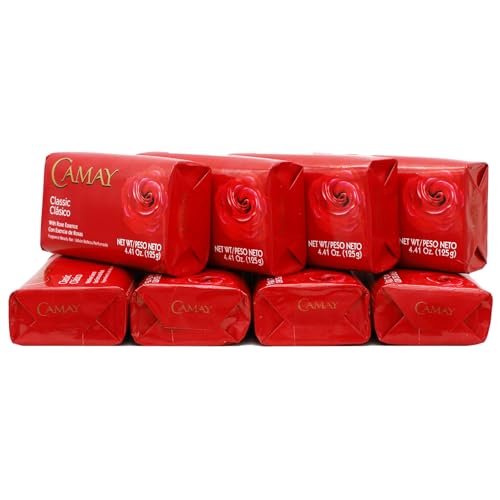 Camay Classic Rosa: fragancia floral romántica que perfuma la piel tras cada lavado.