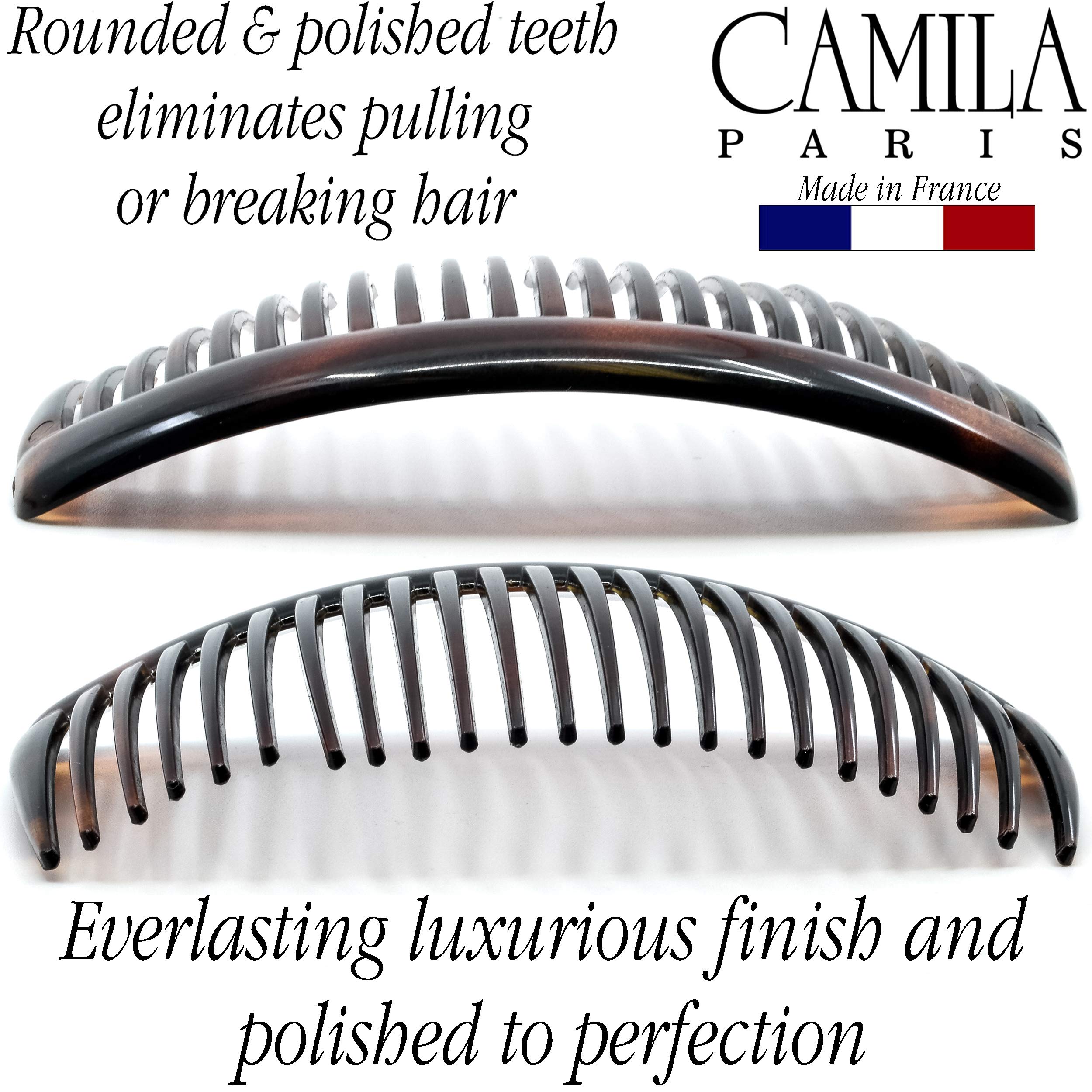 Camila Paris AD66/2, detalle mango curvo, acabado lujoso.