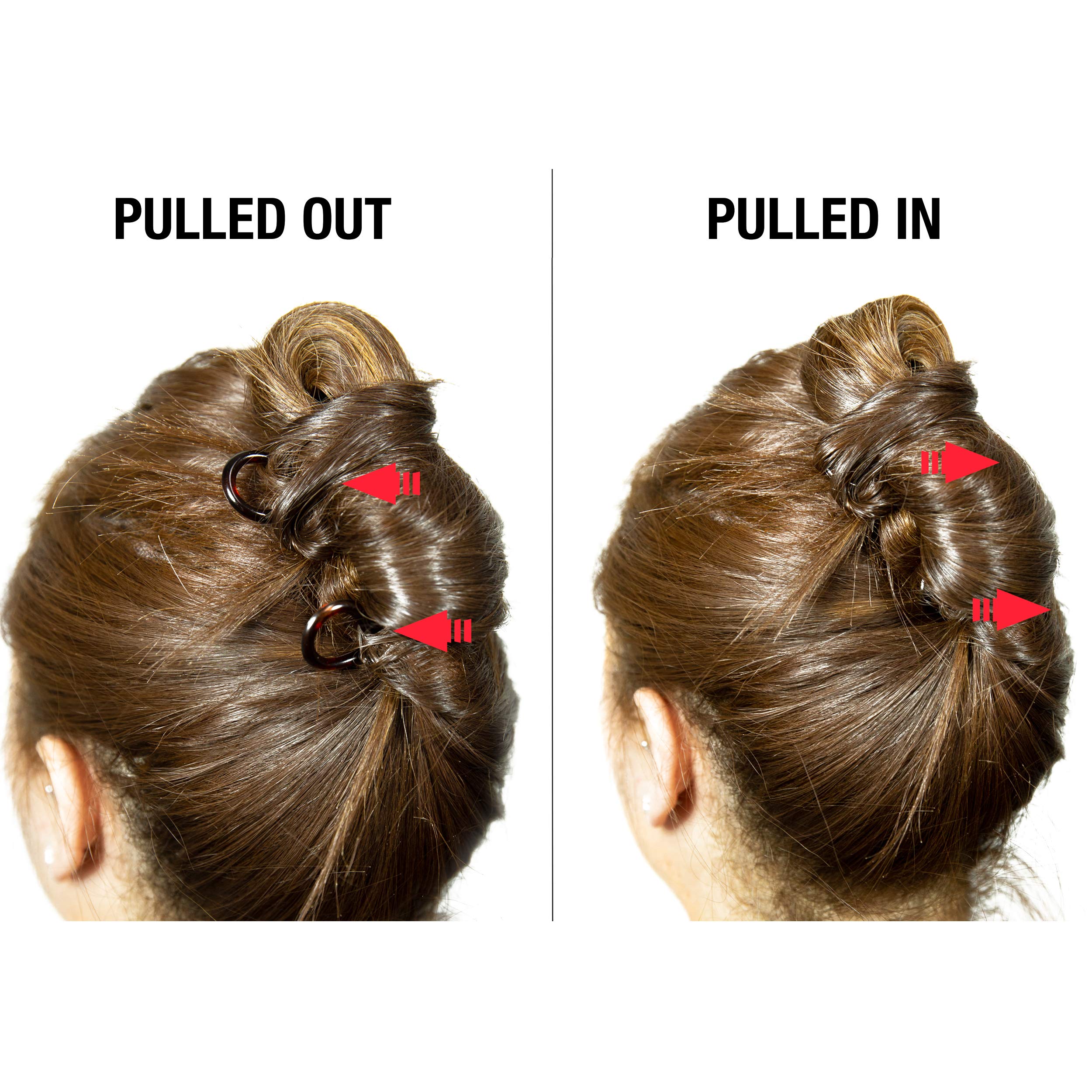 Camila Paris AD823 horquilla de dos puntas chignon para recogidos firmes