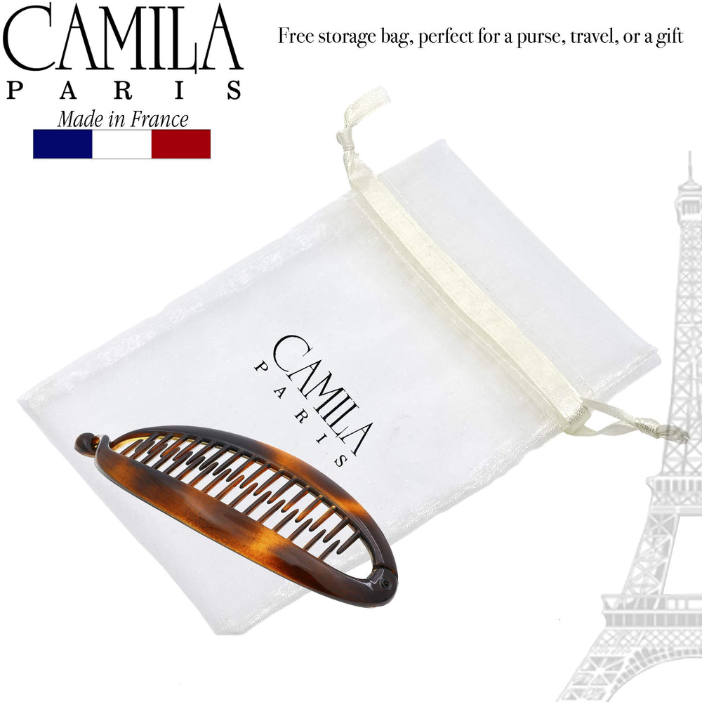 Camila Paris CP2 clip banana para cola de caballo, sujecion fiable
