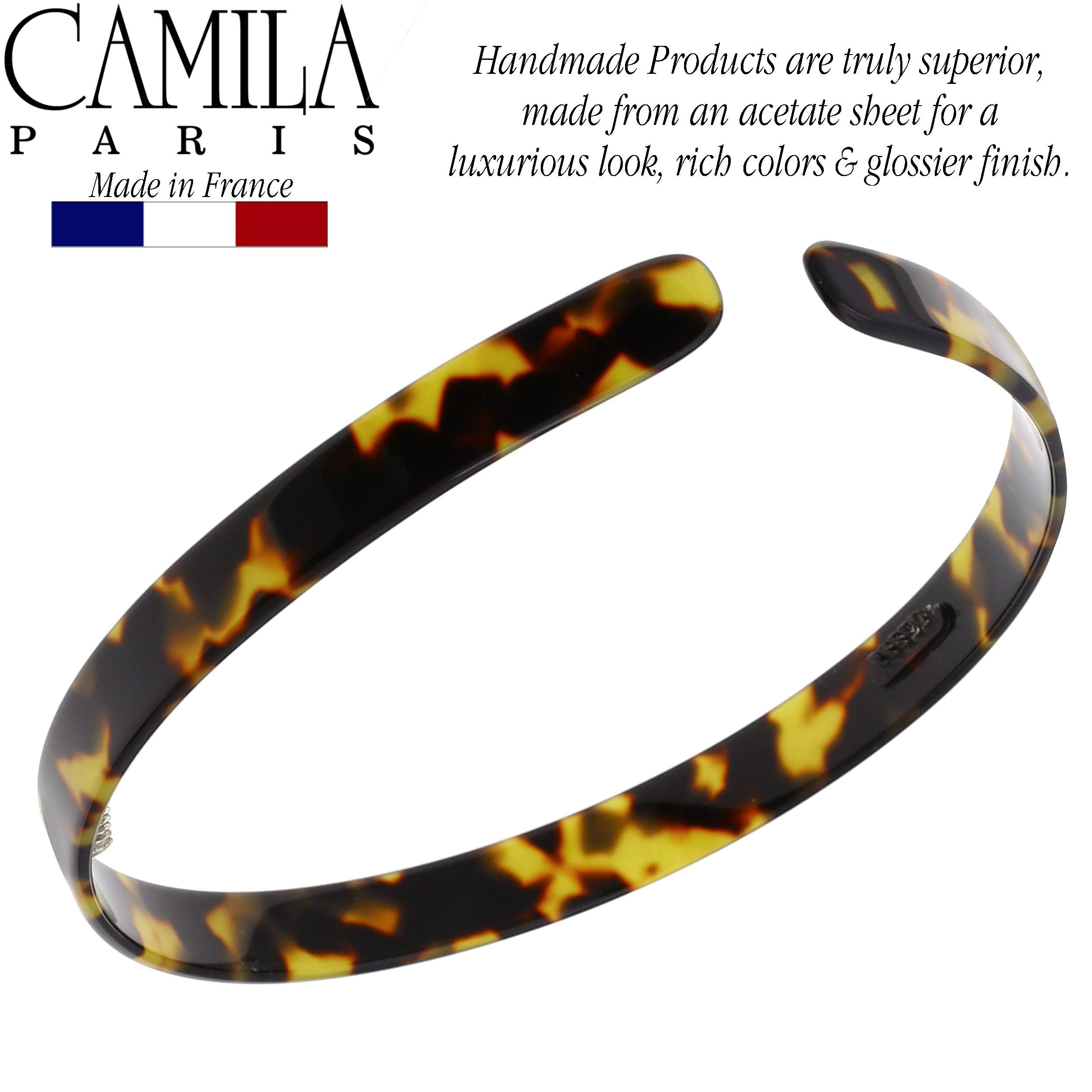 Camila Paris CP2003 headband styling option, quick chic look with no-slip performance.