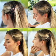 Camila Paris CP33/2 French twist combs offer easy, sophisticated styling for daily wear.