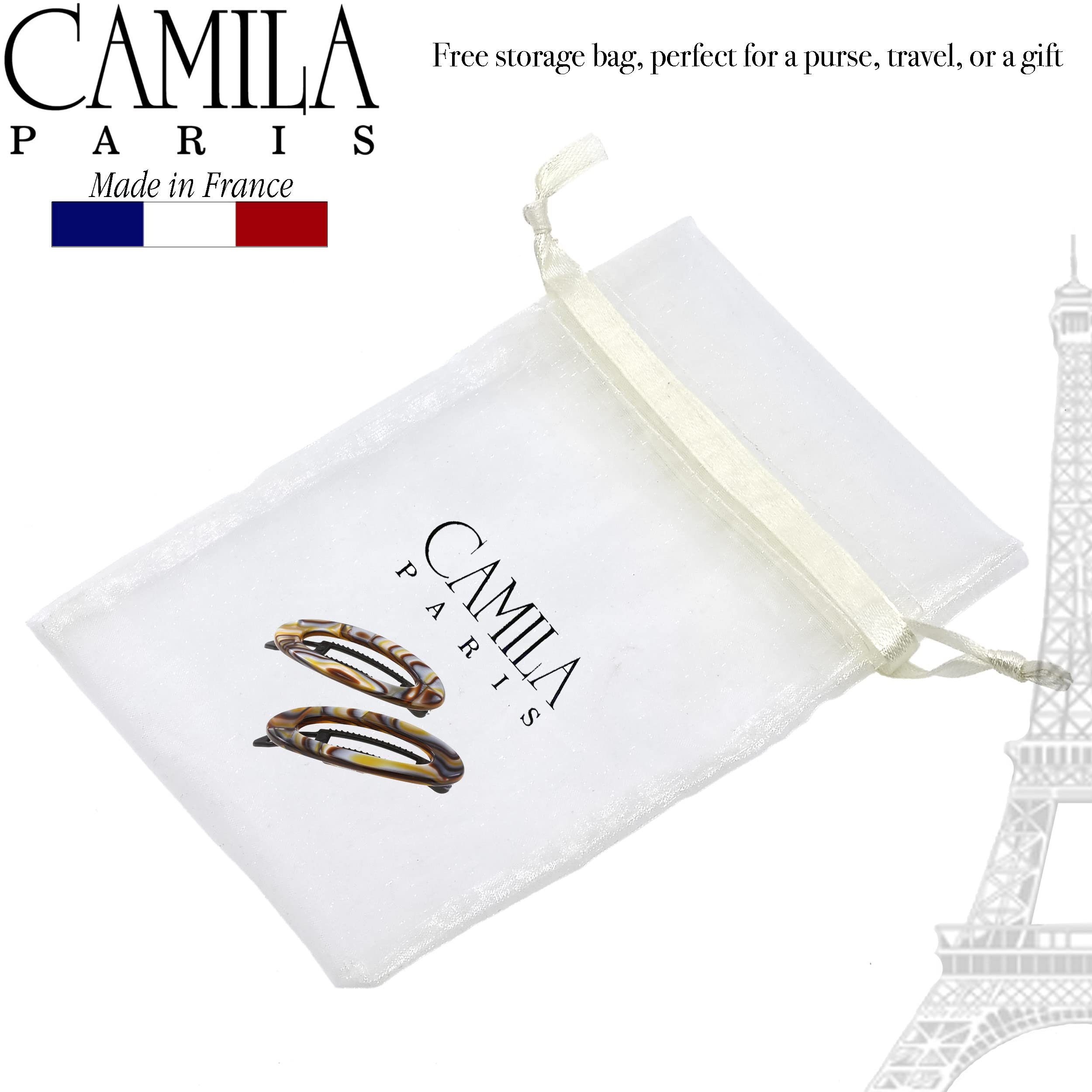 Camila Paris CP3367 onyx barrette for daily use and easy styling