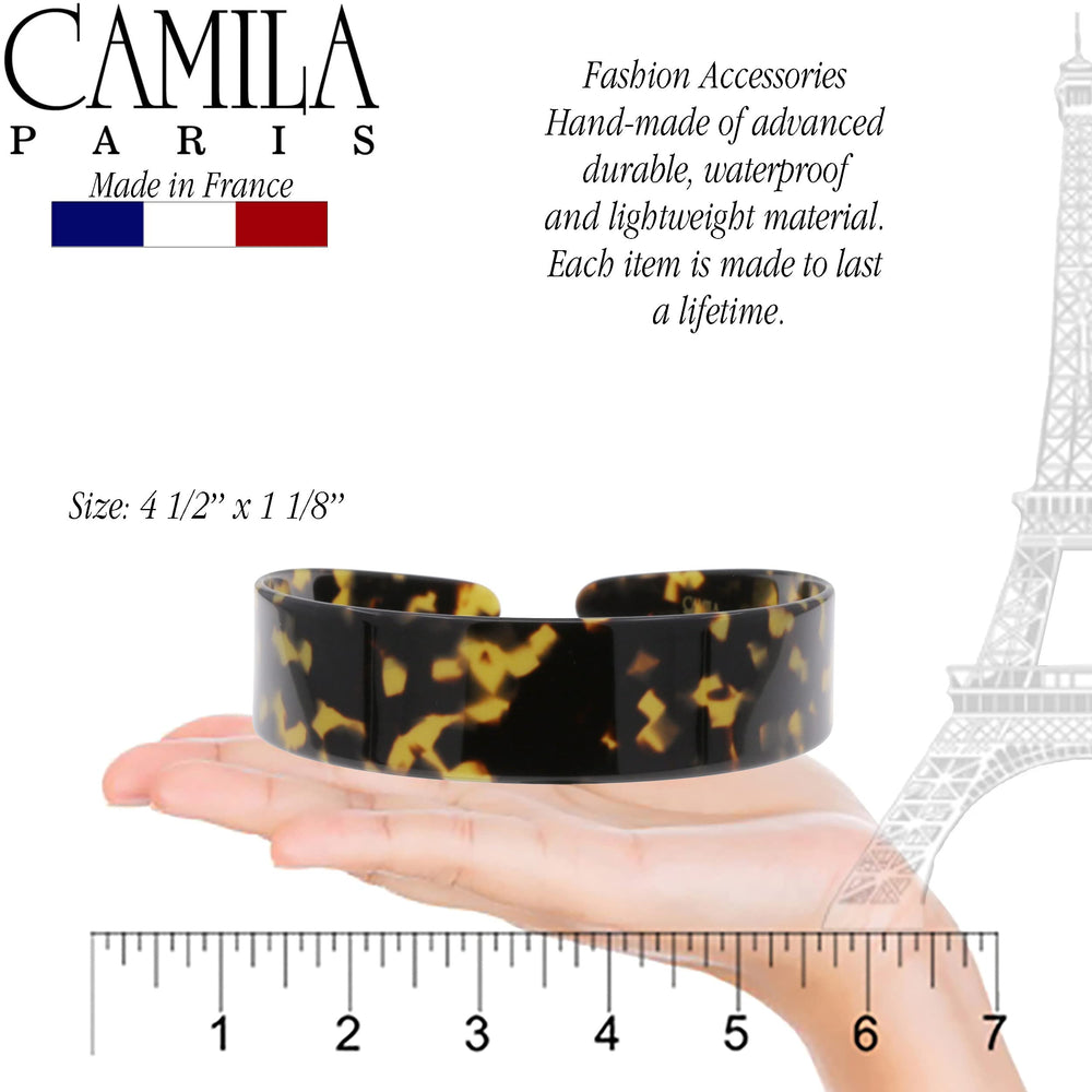 Camila Paris CP3460 cellulose acetate material closeup.