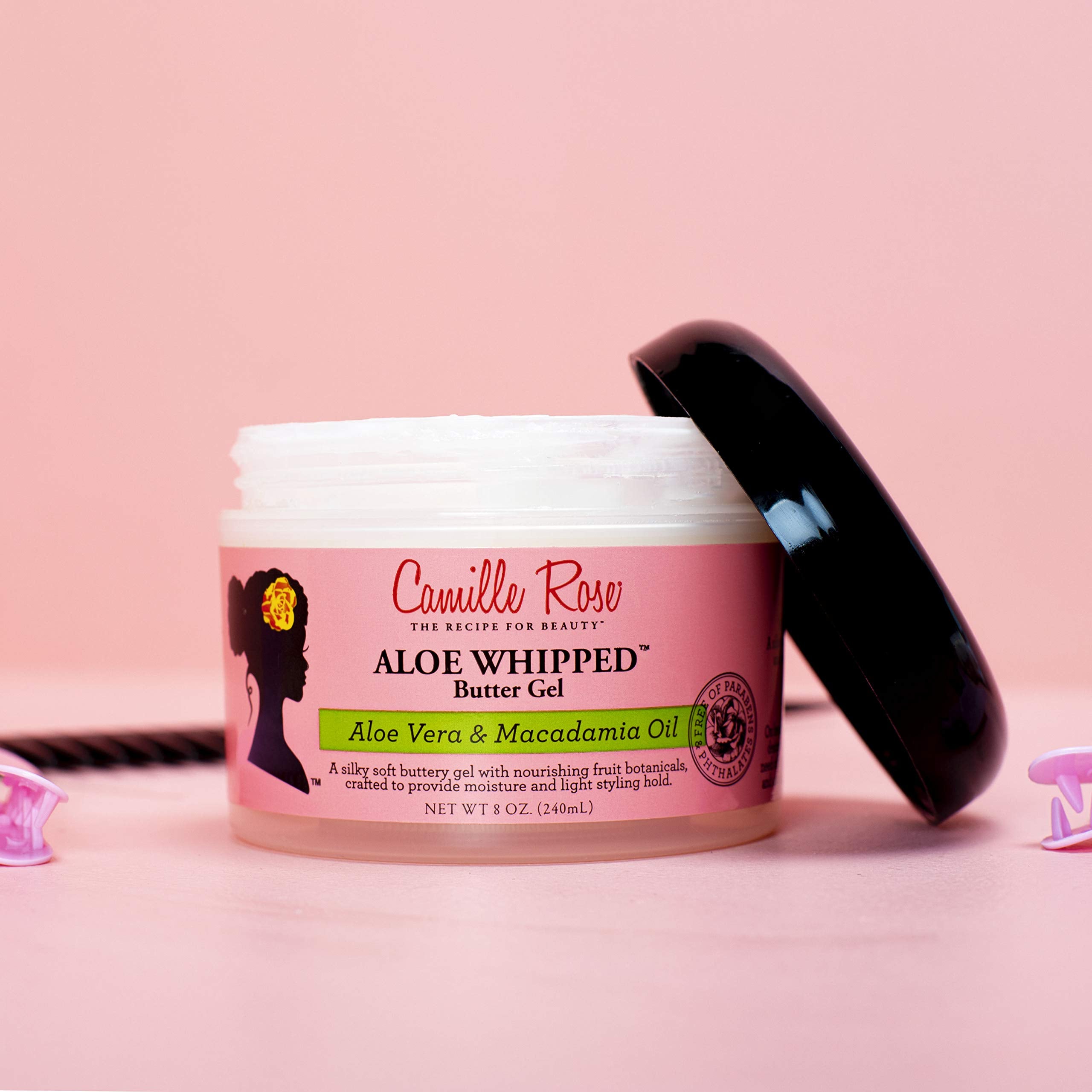 Camille Rose gel de aloe y macadamia, cuidado diario.