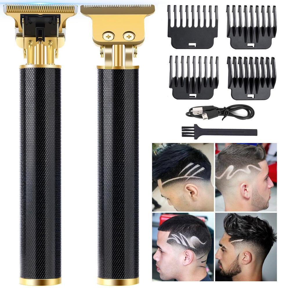 Candyfouse beard trimmer zero gap head for precise grooming