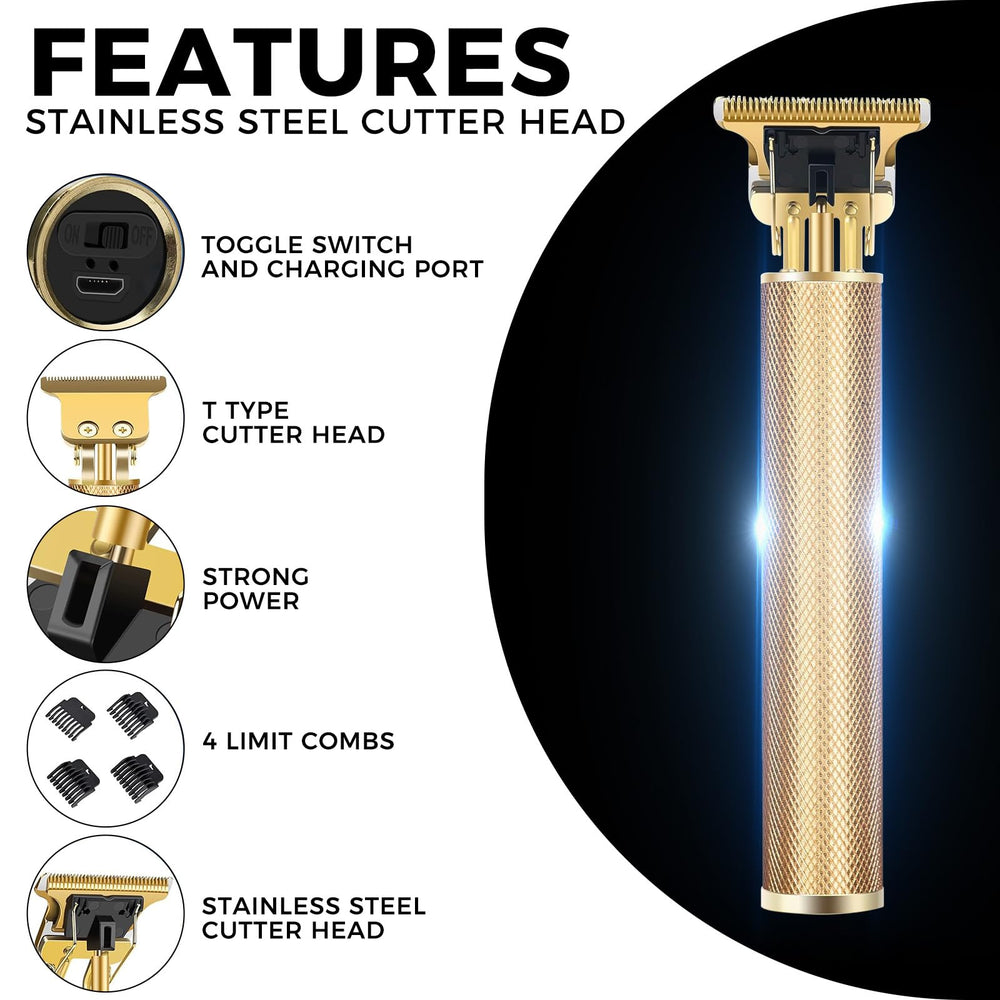 Candyfouse water-resistant body enables quick blade rinsing and maintenance.