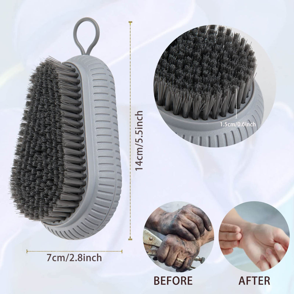 CANIPHA nail brush for cleaning nails, toes, and small crevices.