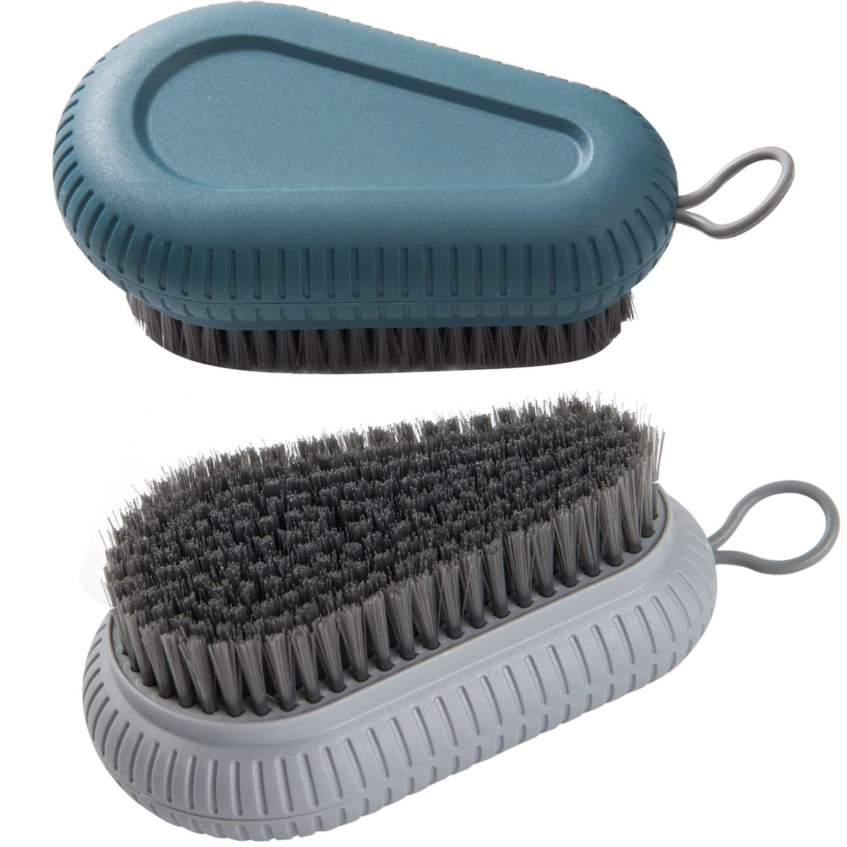 CANIPHA nail brush gray handle for secure grip during cleaning.