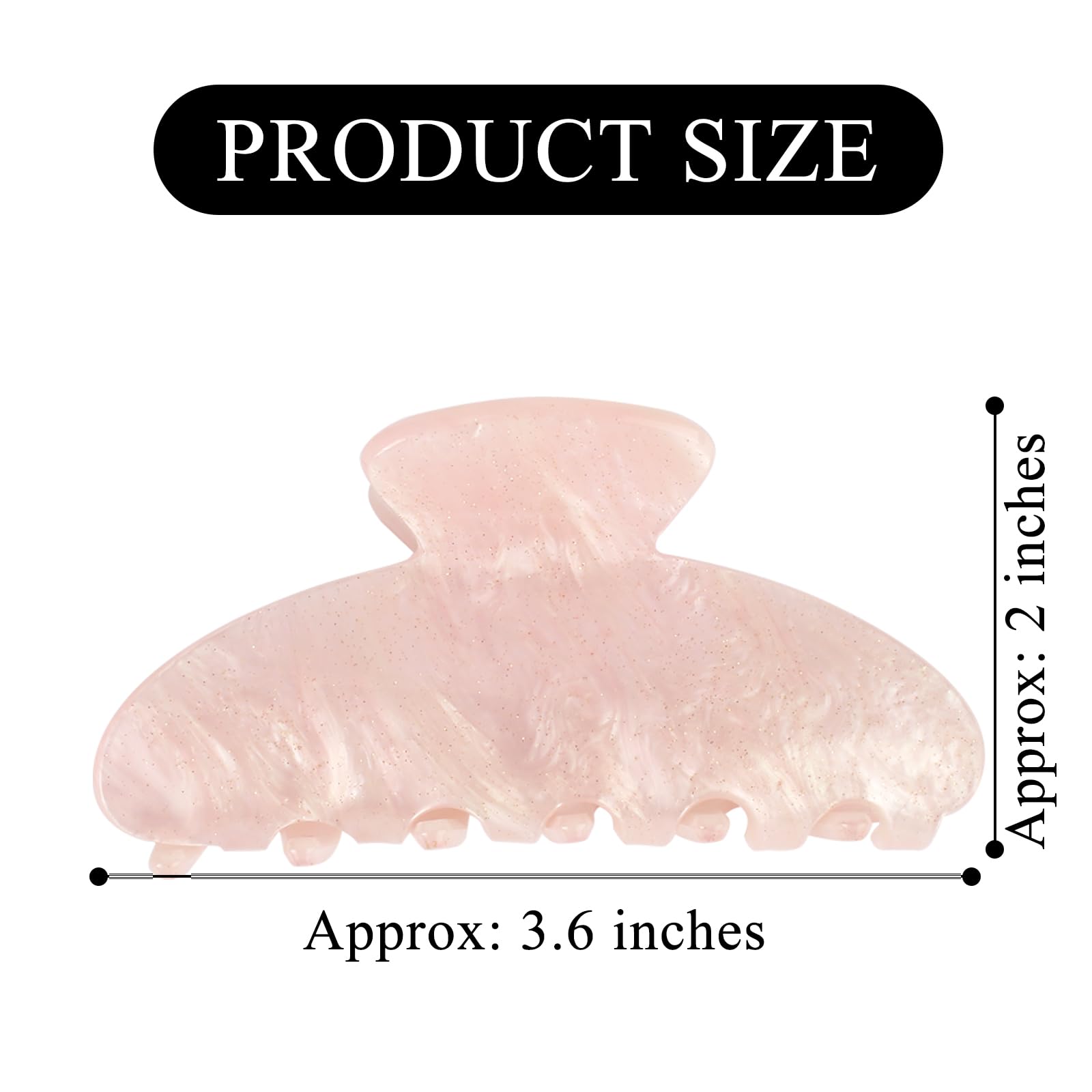 Canitor medium-sized clip suitable for thick and fine hair types