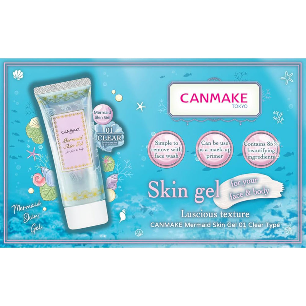 CANMAKE Gel Piel Sirena base ligera para maquillaje.