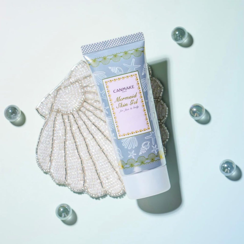CANMAKE Gel Piel Sirena brillo natural que realza la piel.