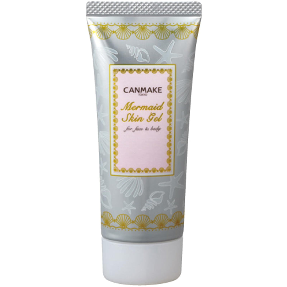 CANMAKE Gel Piel Sirena envase transparente; textura ligera para pre-maquillaje.