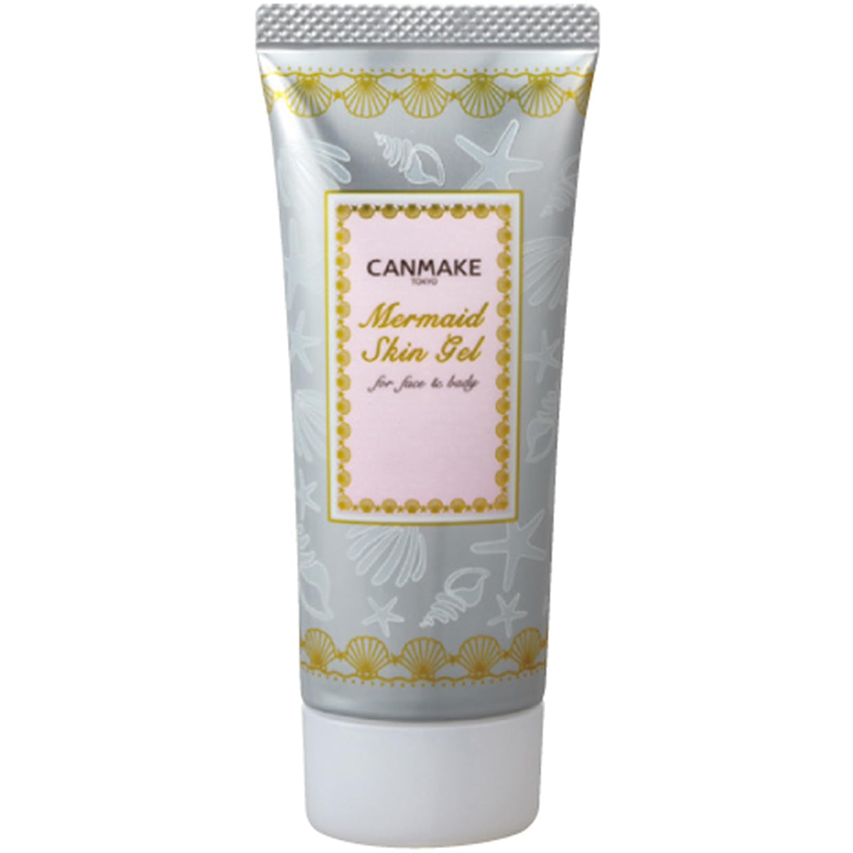 CANMAKE Gel Piel Sirena envase transparente; textura ligera para pre-maquillaje.