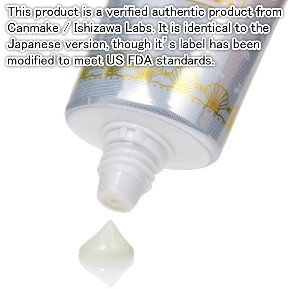 CANMAKE Gel Piel Sirena textura gel suave que se absorbe rápido.
