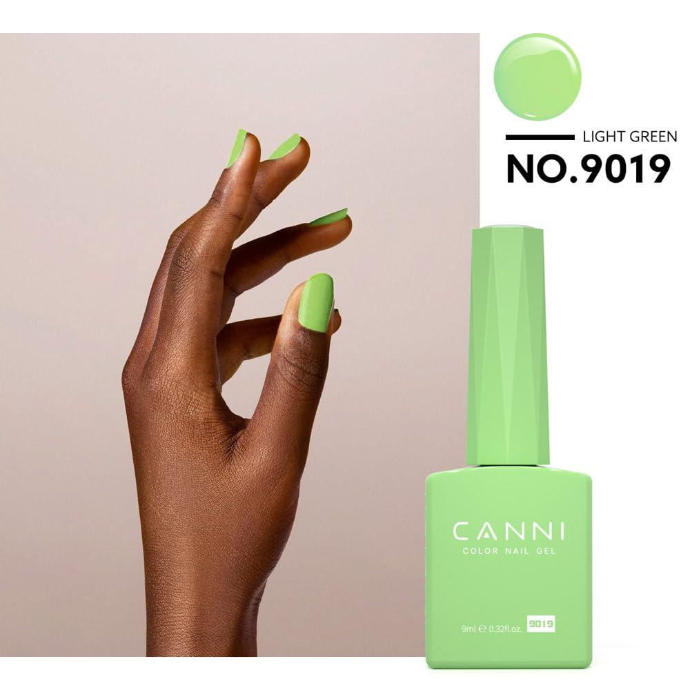 CANNI color bottles arranged to simplify shade selection.