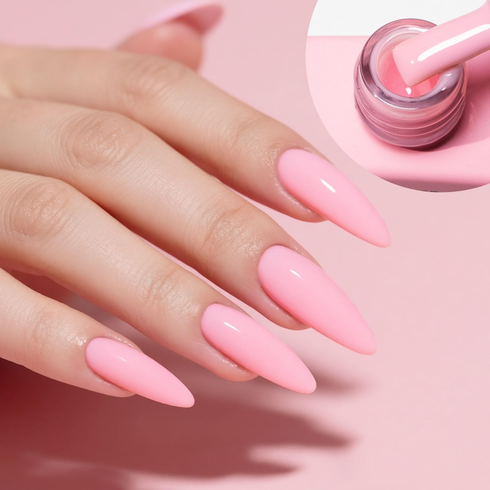 CANNI base and top coats used for smooth, lasting manicure