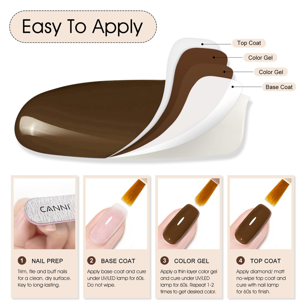 CANNI DIY manicure scene illustrating easy home use