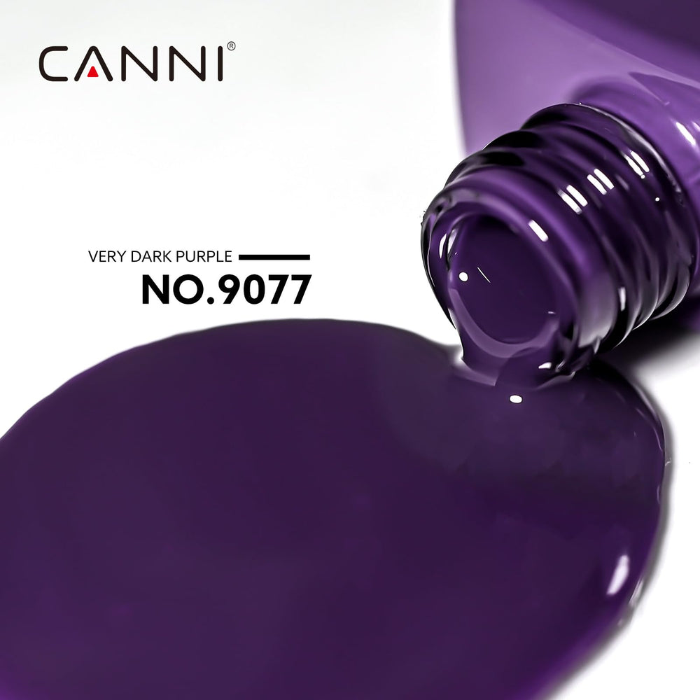 CANNI lavender gel polish swatches reveal rich color