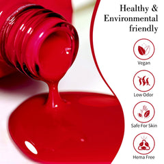CANNI gel nail polish brush applicator enables smooth, precise application