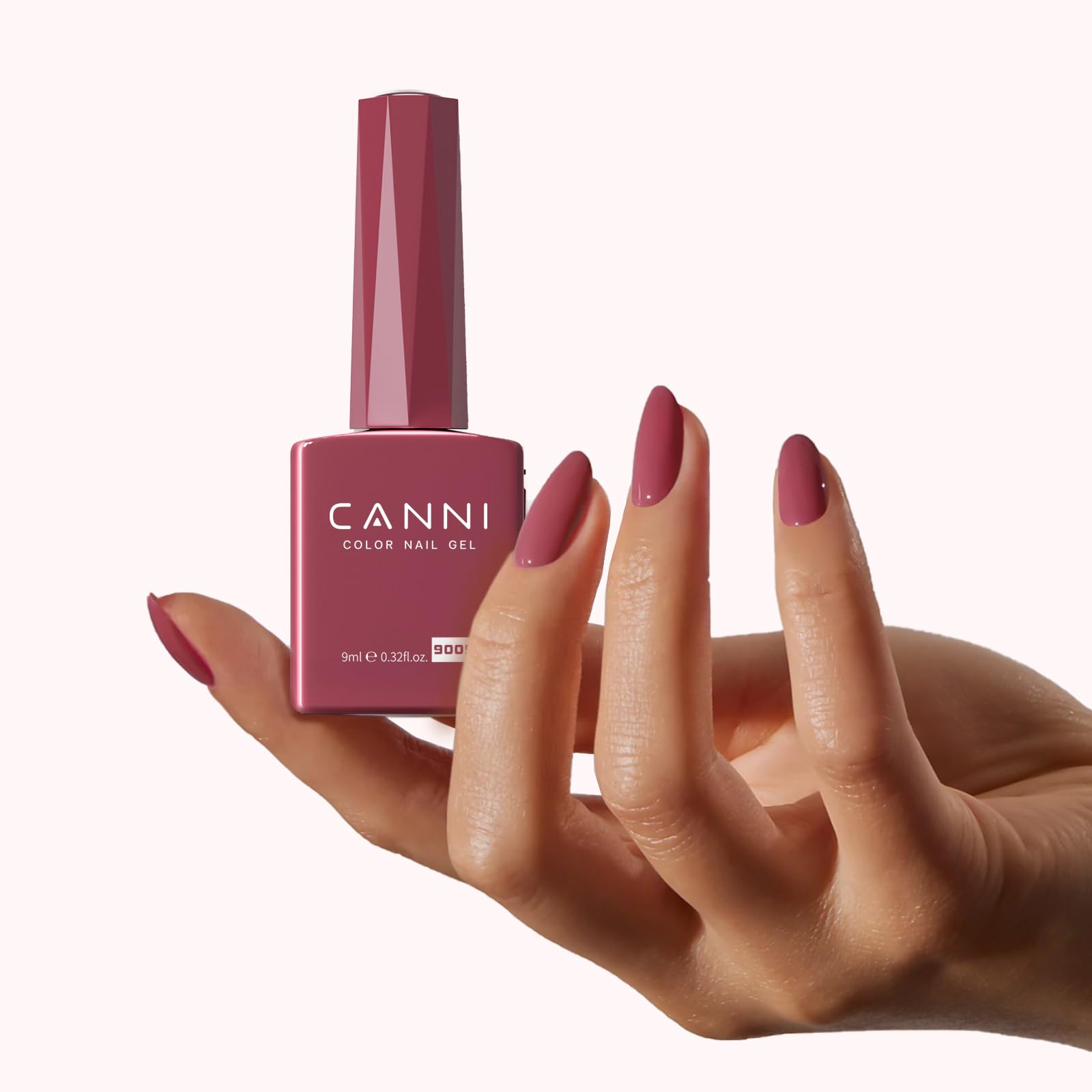 CANNI gel polish cure under UV LED lamp for quick dry