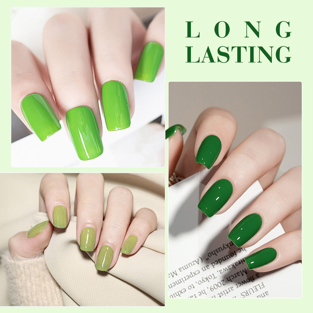 CANNI sage shade gel polish swatch highlights natural coverage and easy application.