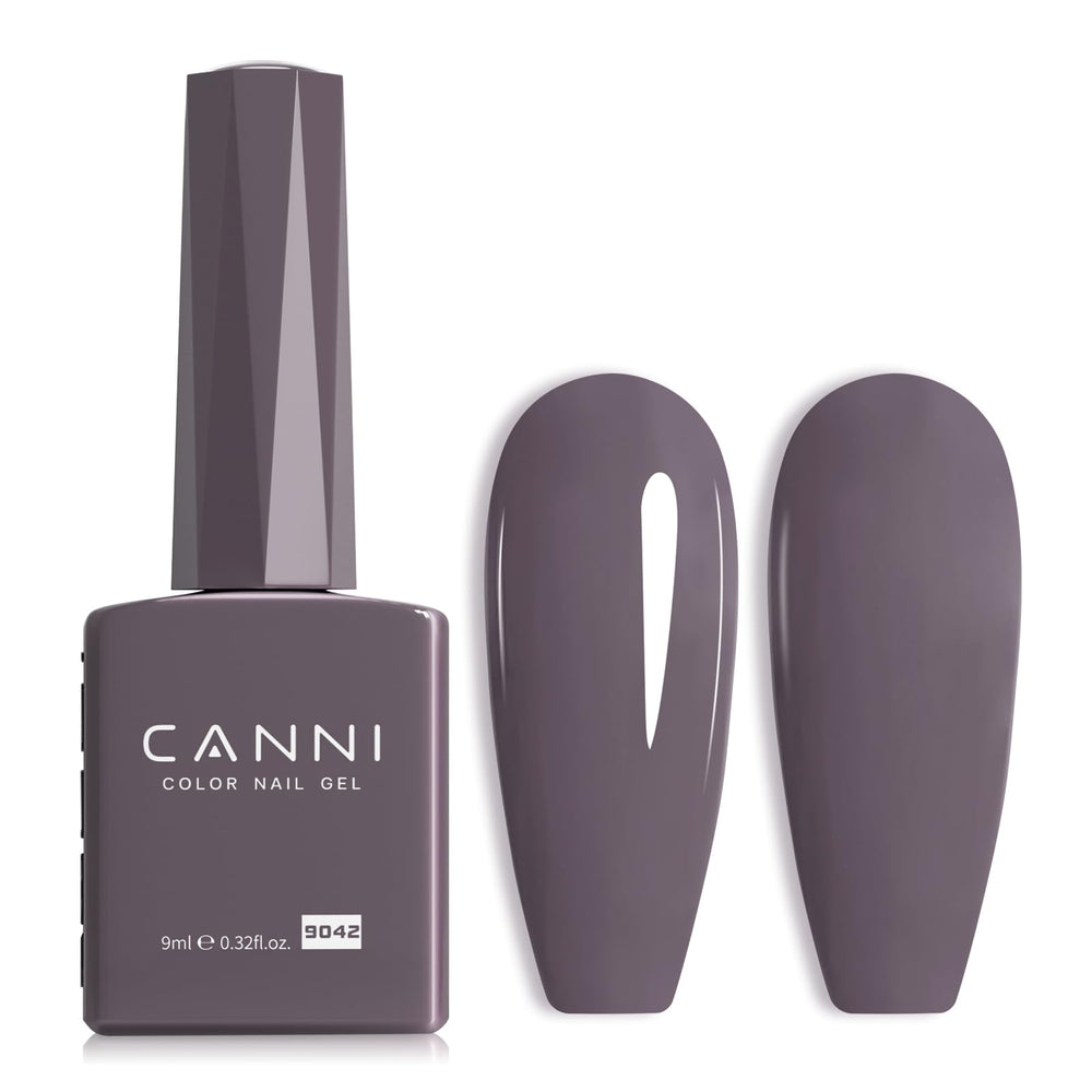 CANNI Grey Gel Bottle View shows the accurate shade for easy selection.