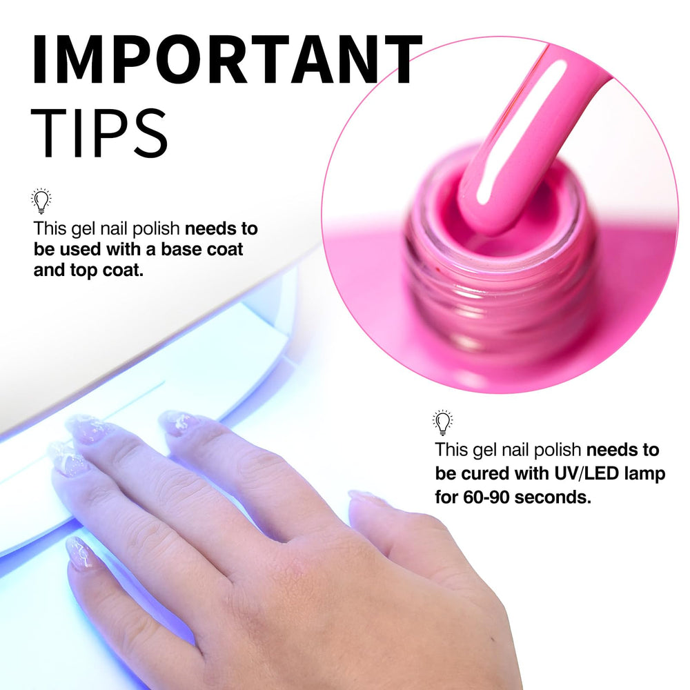 CANNI hot pink gel nail polish ideal for a DIY at-home manicure