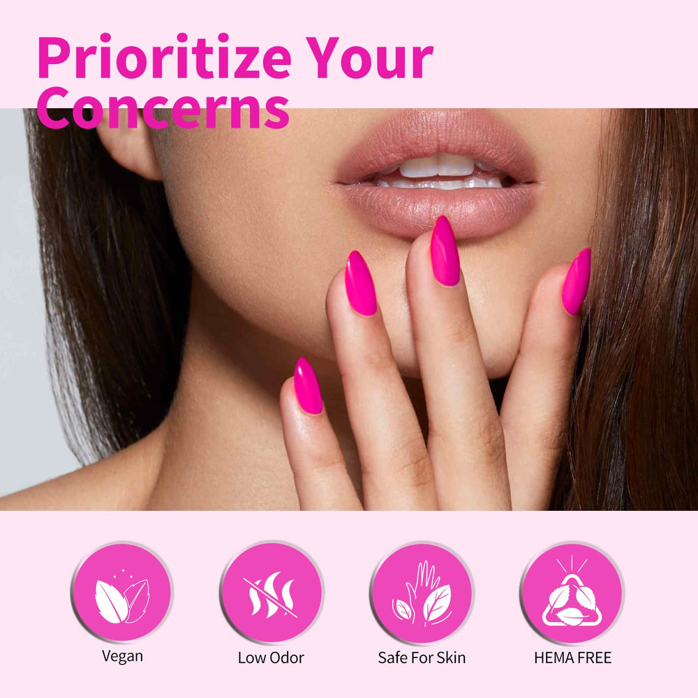 CANNI Hot Pink top coat bottle sealing long-lasting shine.