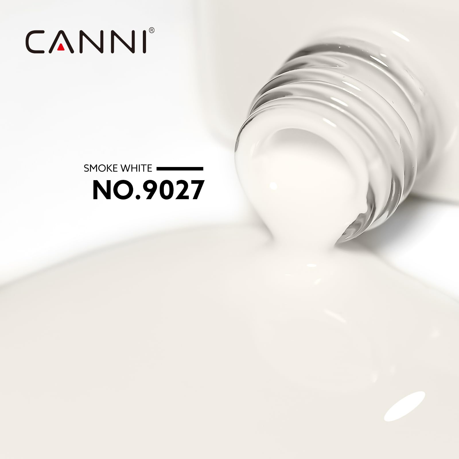CANNI Milky Gel color swatches reveal rich pigments for even coverage.