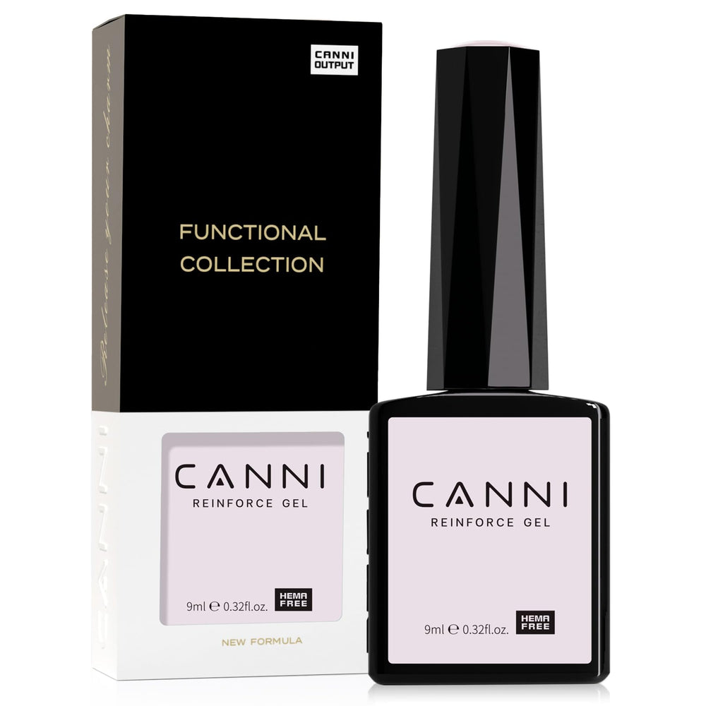 CANNI gel fortalecedor de uñas en bote, refuerza uñas débiles.