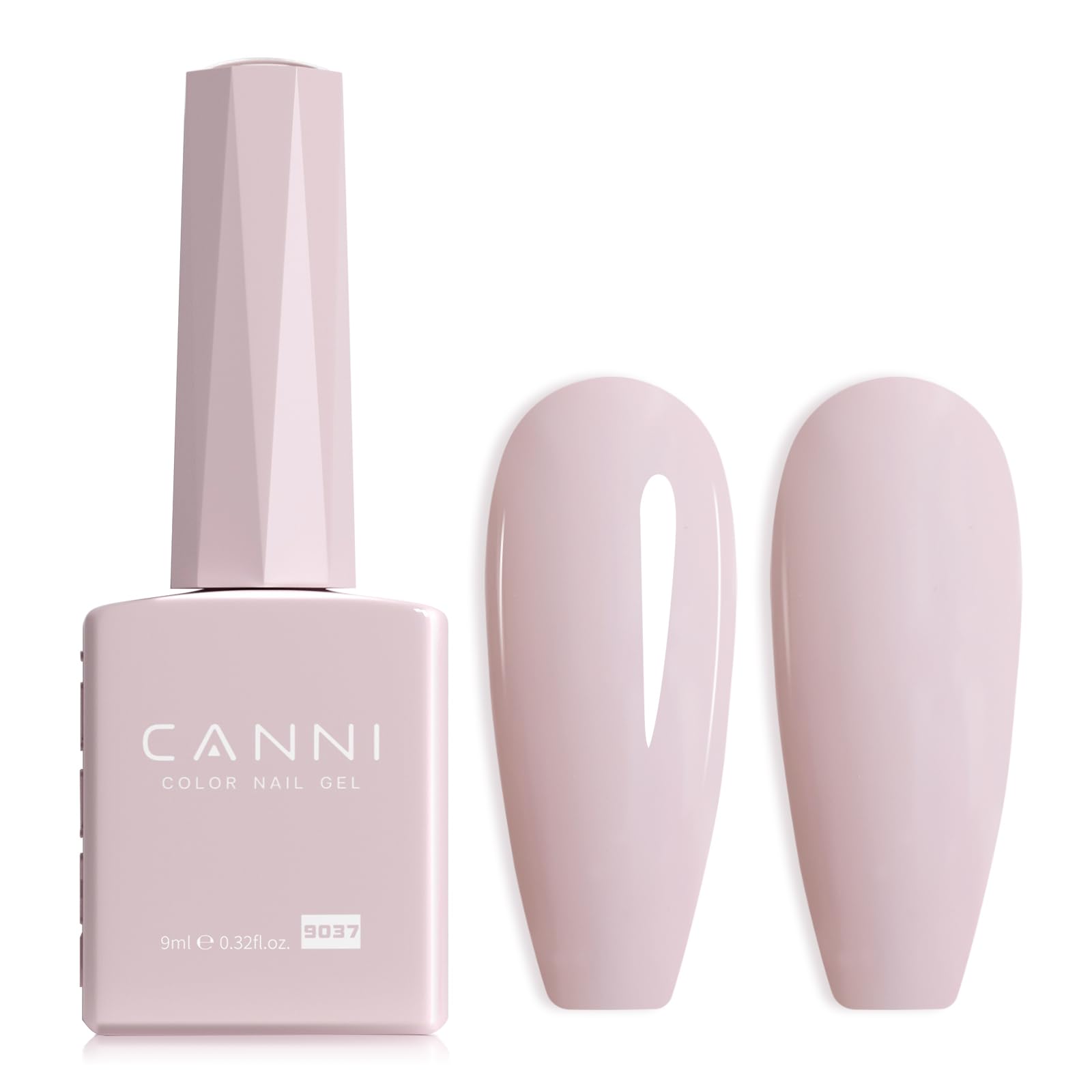 CANNI Nude Gel Nail Polish bottle view for long-lasting manicure.