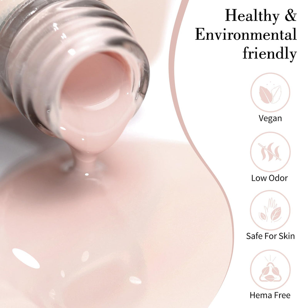 CANNI Pink Gel brush stroke demonstrates smooth, even coverage.