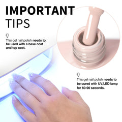 CANNI Pink Gel polish on nails for long-lasting wear.