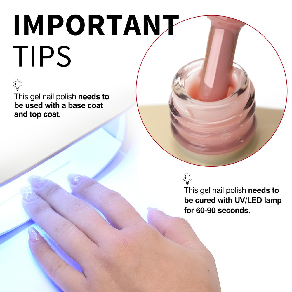 CANNI Pink Jelly Gel Polish translucent nude shade for versatile year-round wear