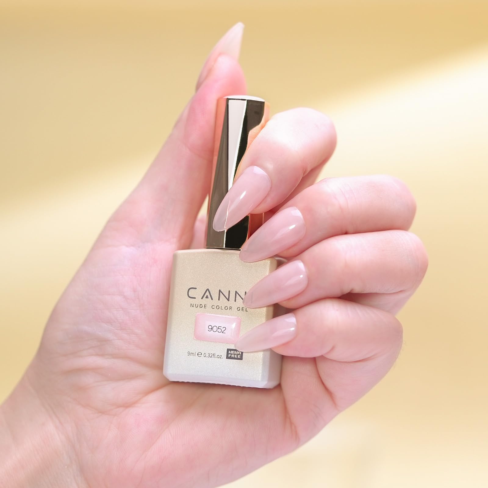 CANNI soak-off gel polish with easy removal process