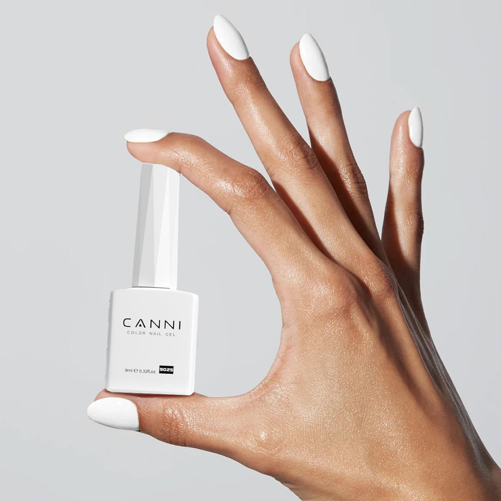 CANNI White Gel Nail Polish long-lasting 30 days with proper technique.