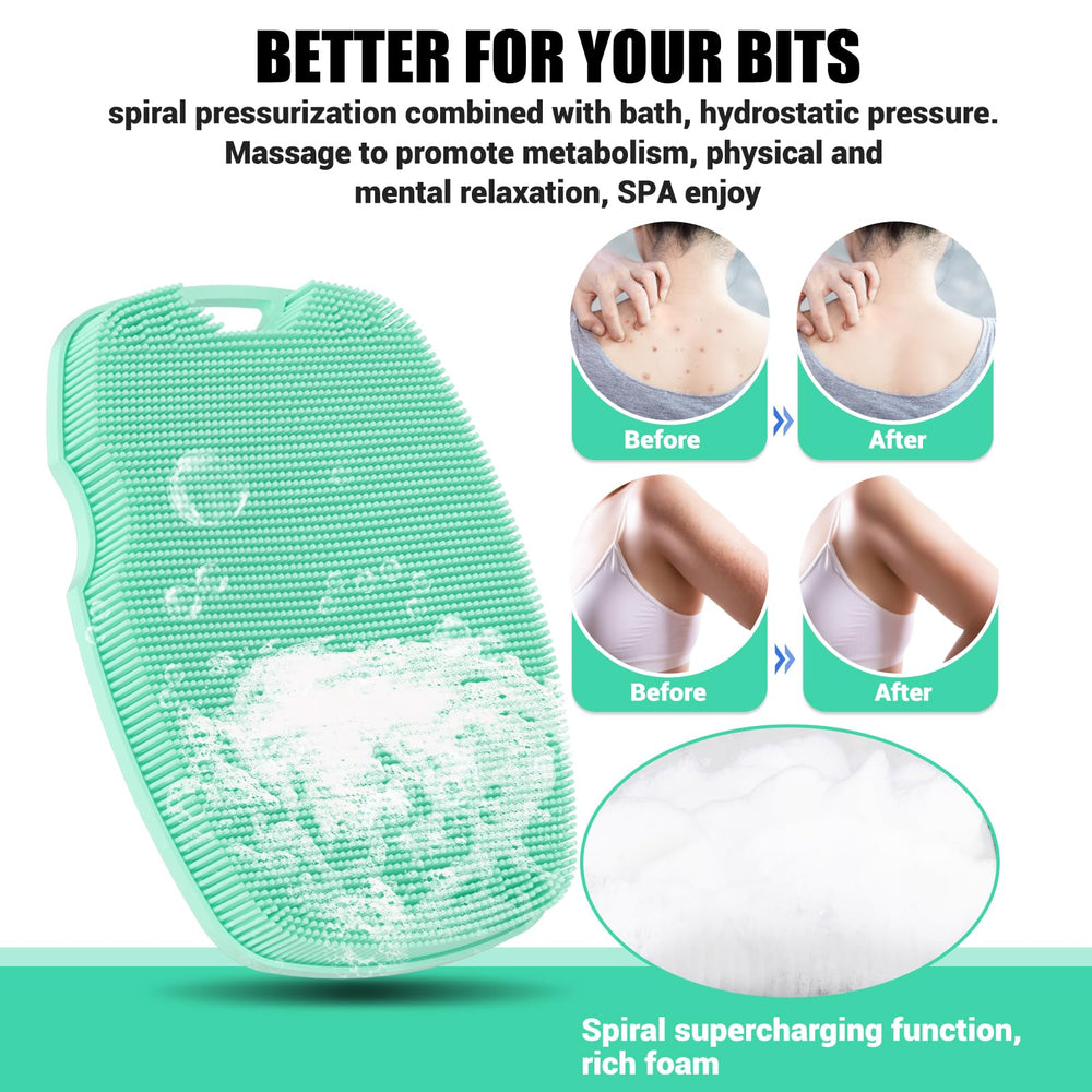 Canroom exfoliante para cuerpo con cerdas de alta tenacidad para limpieza eficaz.