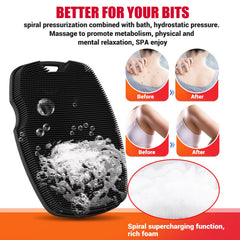 Canroom mango ergonomico agarre 360 facilita el uso con la ducha