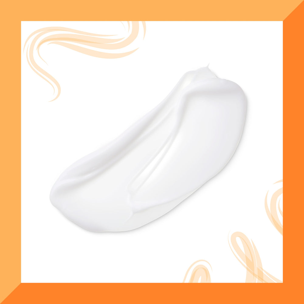 Cantu Argan Oil Leave-In Cream swatch displays rich moisturizing texture.