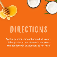 Cantu Care for Kids Leave-In Conditioner being applied to textured curls for easier detangling.