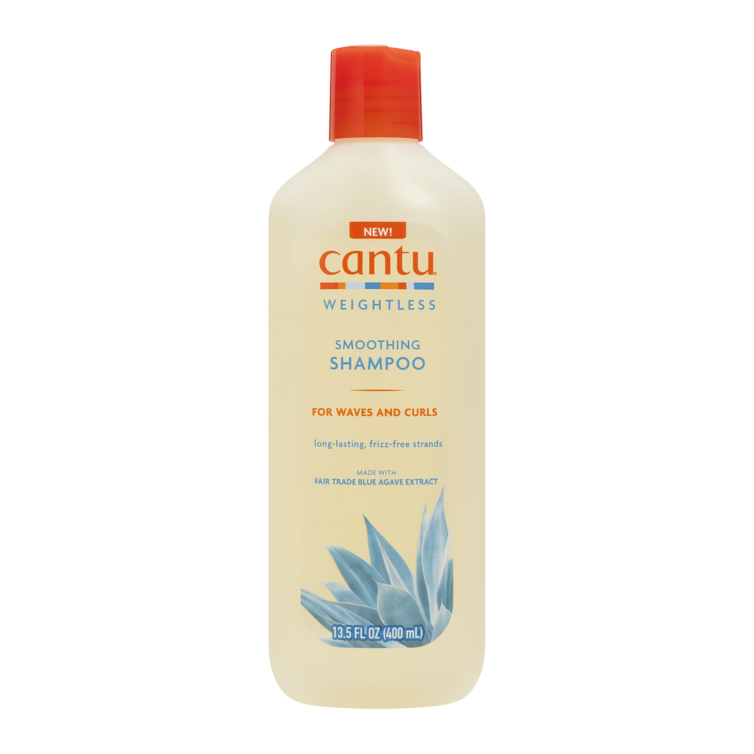 Cantu champú alisado ligero: botella visible para ondas definidas y brillo suave