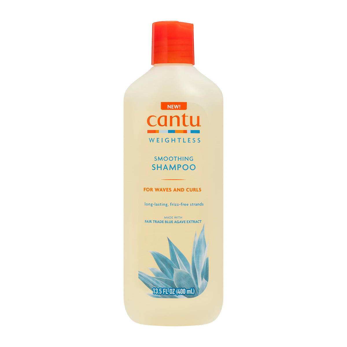 Cantu champú alisado ligero: botella visible para ondas definidas y brillo suave