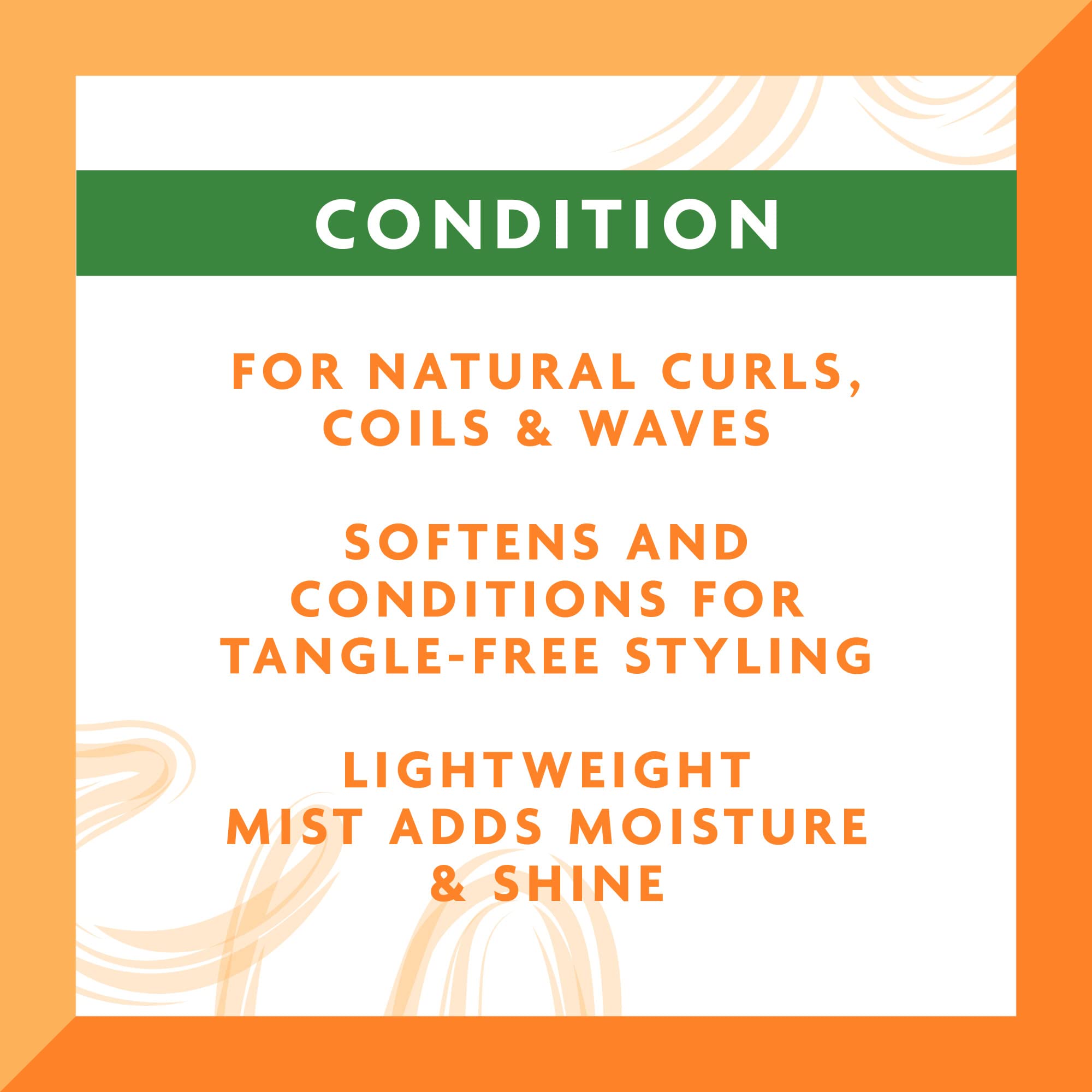 Cantu Coil Calm Detangler application demonstrates knot-free detangling during styling.
