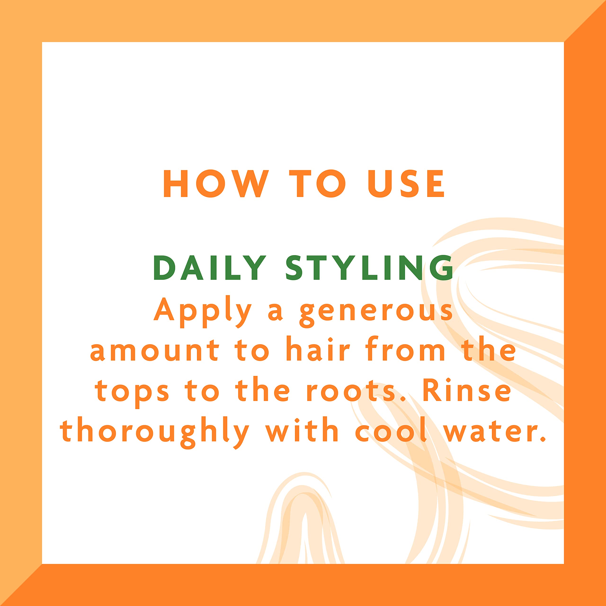 Cantu conditioner detangles hair with a soft, slip-rich formula.